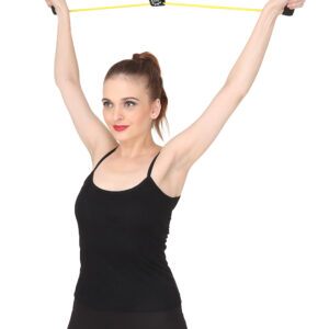 GHK F3 Solid Rubber 8 Figure Rope Fitness Band Muscle Strengthening Manual Workout Exerciser Portable & Compact Fitness Exerciser Unisex