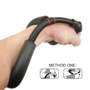 GHK F6 Adjustable Wrist & Hand Grip Exercise Equipment Forearm Strengthener & Strength Training, Ideal for Sportspersons, Athletes & Fitness Enthusiasts