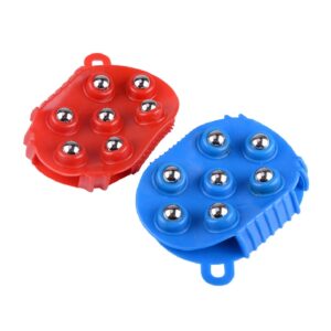 GHK H76 Acupressure 7 Ball Rolling Magnetic Manual 360 Degree Massager Stress Reliever