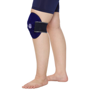 GHK H78 Magnetic Knee Belt for Pain Relief & Support, Elastic Strap, Blue Unisex