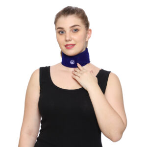 GHK H82 Magnetic Cervical Belt for Complete Relief (Unisex, Navy-Blue)