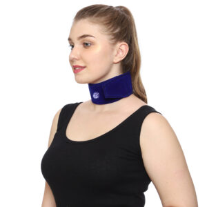 GHK H82 Magnetic Cervical Belt for Complete Relief (Unisex, Navy-Blue)