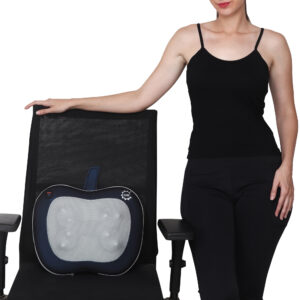 GHK H88 Shiatsu Back Kneading Apple Shape Massager for Back Shoulder,Car, Home & Office Use Car Charger & Electric Charger Inclusive