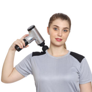 GHK H94 Portable & Compact Fascial Gun Deep Tissue Vibration Body Massager for Pain & Stress Relief Unisex