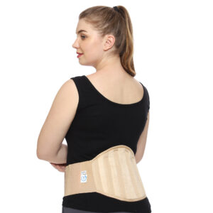 GHK S17 Lumbo Sacral Belt for Complete Back Support Multi Purpose Lower Back Pain Relief & Back Support LS Belt Unisex, Size : Universal