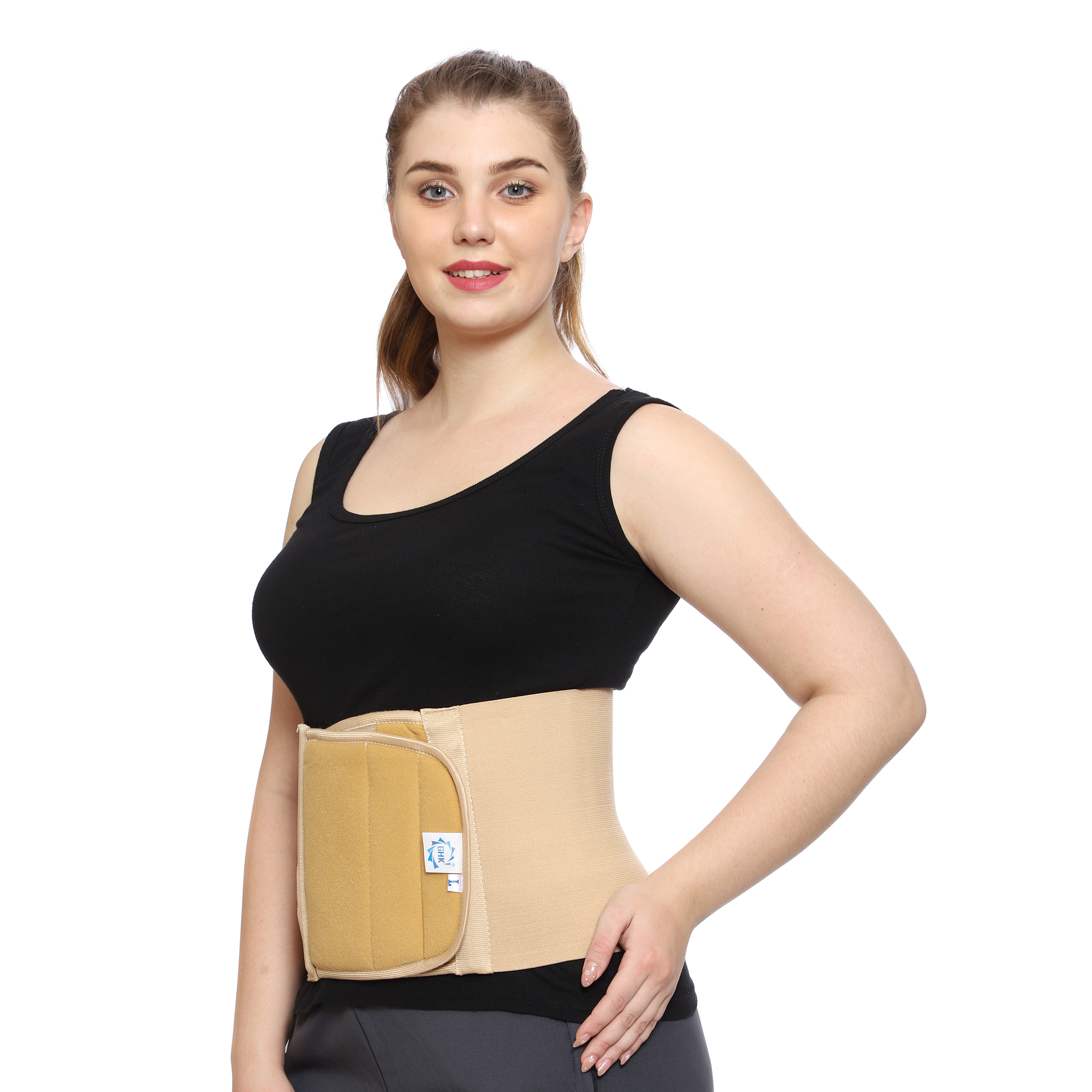 GHK S18 Abdominal Belt for Complete Back Support Multi Use Post Delivery  Tummy Reduction Back Pain Relief Breathable Fabric Unisex, Size : S – GHK  ONLINE STORE