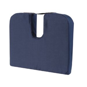 GHK S5 Coccyx Orthopedic Seat Cushion Tailbone & Back Support for Relief in Backpain, Sciatica Nerve Pain Useful for Home, Car & Office Use with Removable Cover, Unisex (Grey-Black)