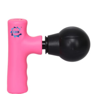 GHK H100 Mini Fascial Gun Deep Body Massage for Pain Relief Portable & Compact Multi-Use Relaxation Chargeable Massager Unisex, Multicolour