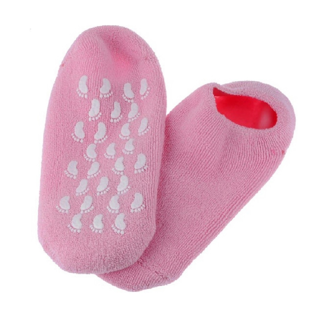 Moisturizing Socks Lotion Gel for Dry Cracked Heels 4 Pack, Spa Gel So –  Nado Care