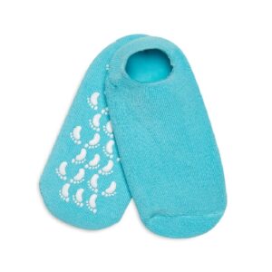 GHK H83 Silicone Gel Anti-Slip Socks Ultra Soft for Moisturizing & Repairing Dry Cracked Heels (Free Size, Multicolour, 1Pair)