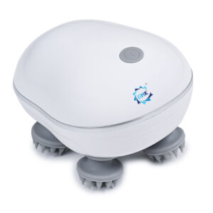 GHK H110 Mini Scalp Massager Body & Head Massage for Hair Growth, 3 Speed Modes, Portable Handheld Stress Reliever Relaxation Tool, Included C-Charging Cable (Assorted Colours)